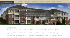 Desktop Screenshot of myrtleterraces.com